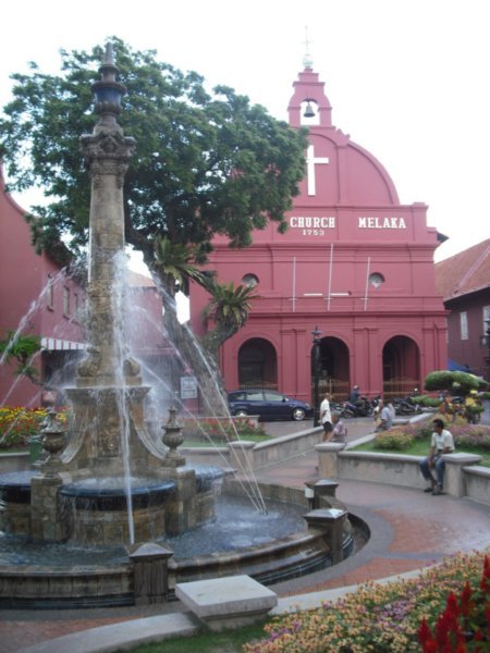 Main square in Melaka
