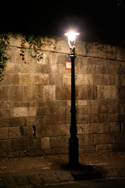Gaslamp in Buda