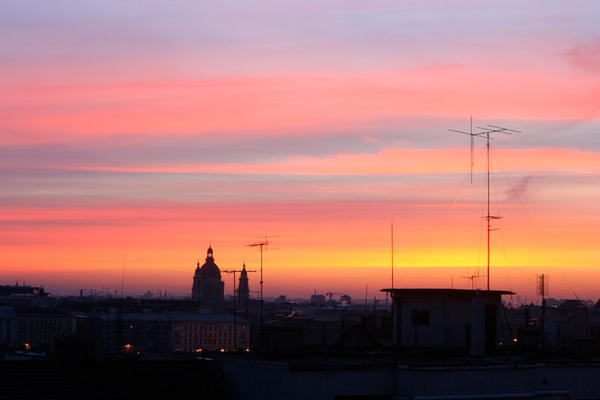 Sunrise Over Budapest