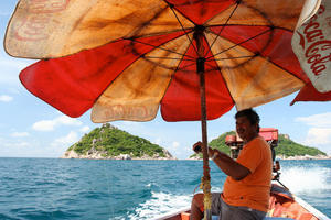Longtail Boat to Koh Tao