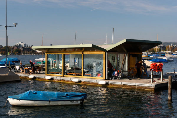 Sailing Club on Lake Zurich