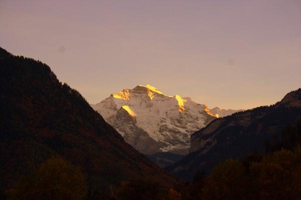 Jungfrau Sunset