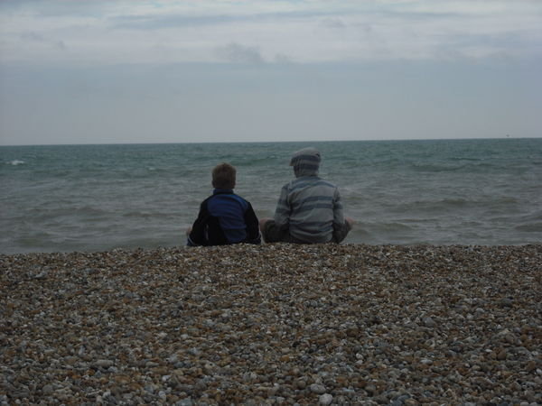 Dungeness - the north sea