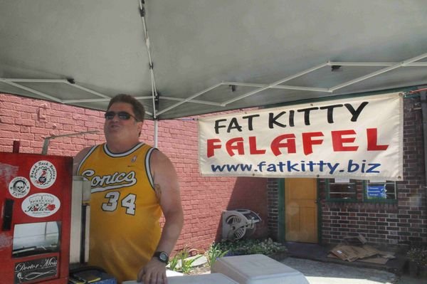El famoso Falafel de Fat Kitty