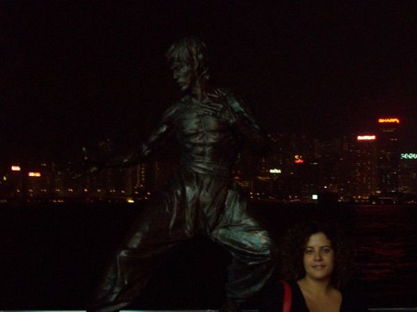 With Bruce Lee at Kowloon