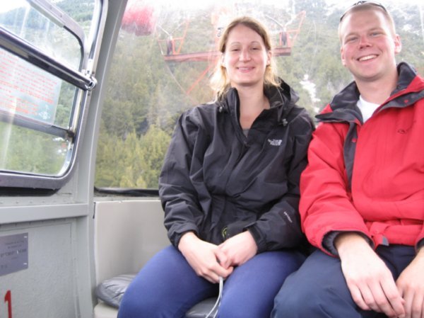 In the Gondola on the worst walk in the world