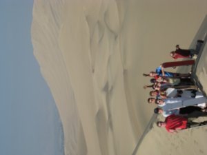 Nazca sand dunes