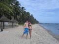 sarah and evan on mui ne beach!