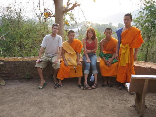 Freindly Monks..they dont smile in pictures
