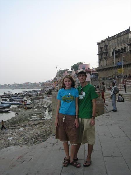 Us on the Ganges...