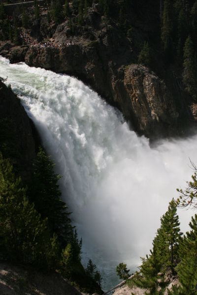 Upper Falls, see people at top for idea of how big