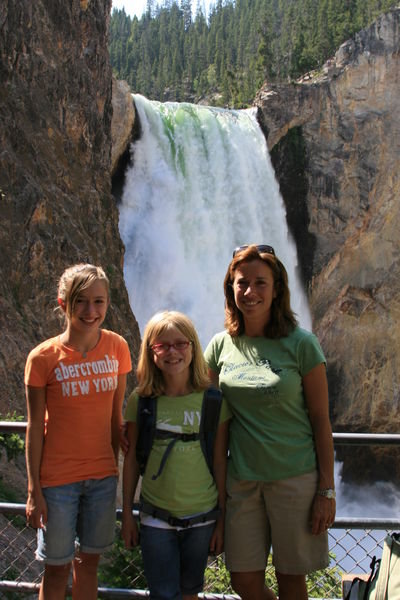 Girls at Lower Falls