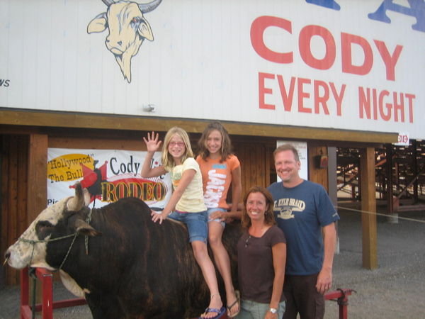 Starkey family at the Rodeo