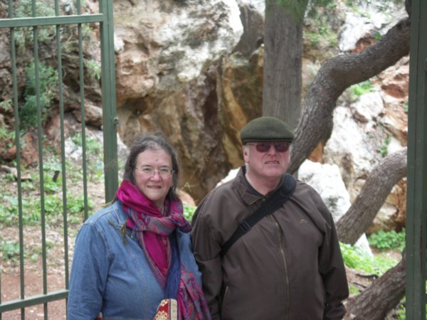 Ray and Lauretta in the Garden