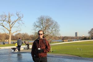 Mike in Hyde Park