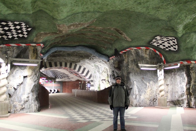 The Subway In Stockholm