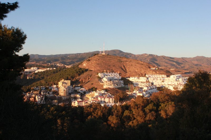 View from the Top of Castillo de Gibralfaro