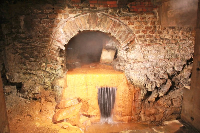 An Ancient Roman Bath Drain