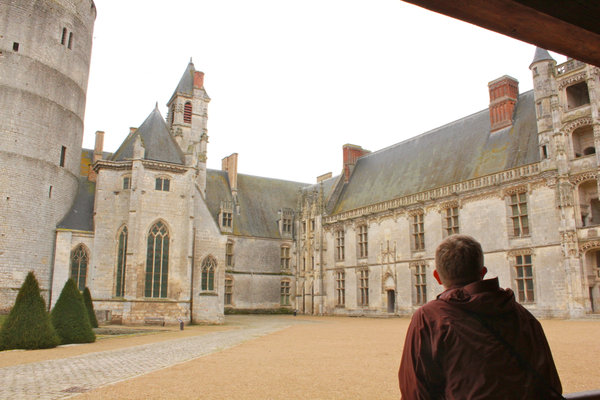 Inside the Chateau in Chateaudun