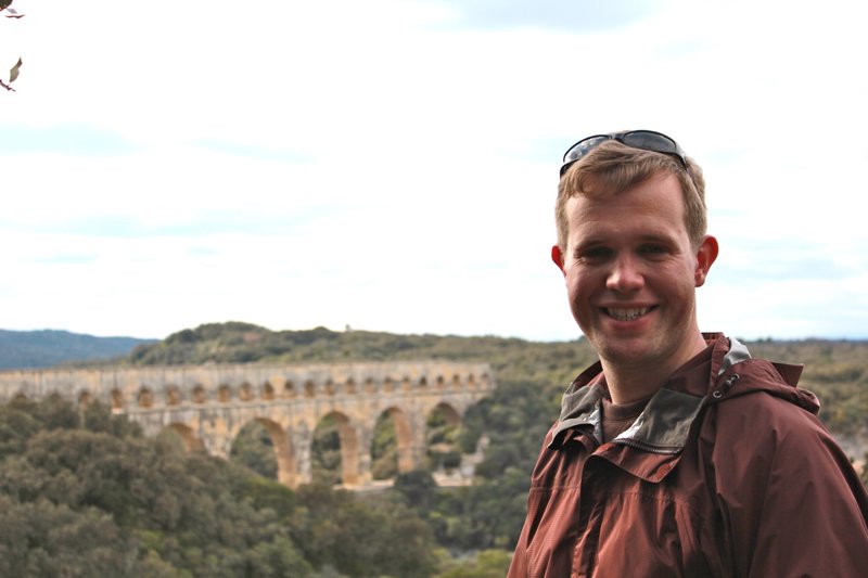 Pont du Gard in the Distance