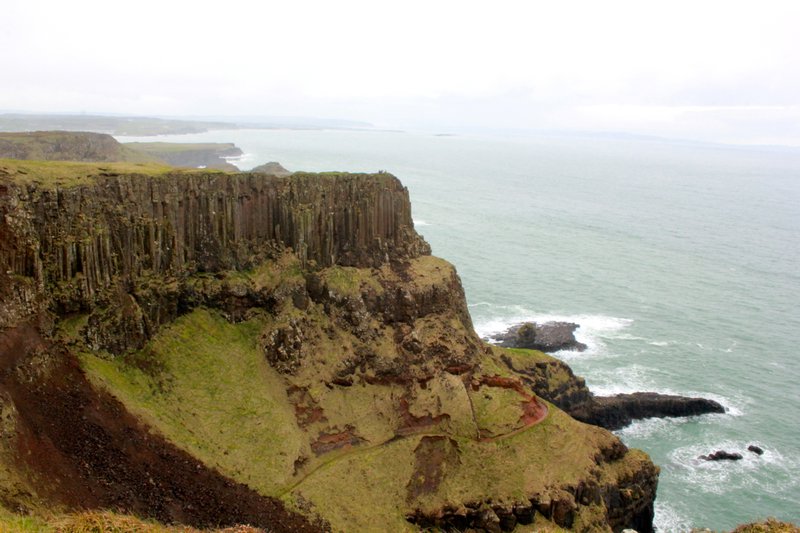 The Cliffs at the Giant's Causeway