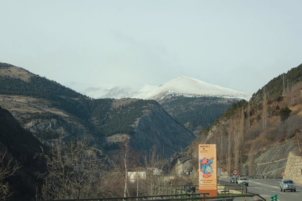The countryside of Andorra