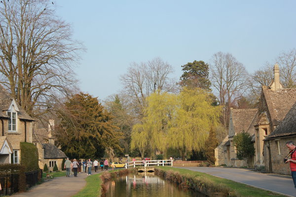 The limestone village area of Lower Slaughter