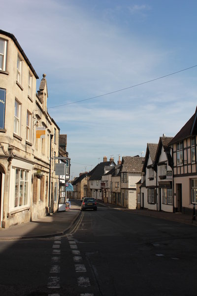 The actual little town of Winchcombe