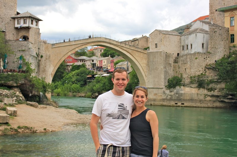 13 The famous Mostar Bridge