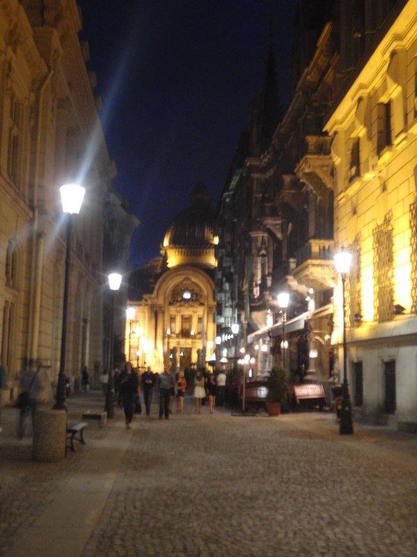 Night time in the Historic Centre