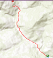 Hiking Route - Topographic Overlay