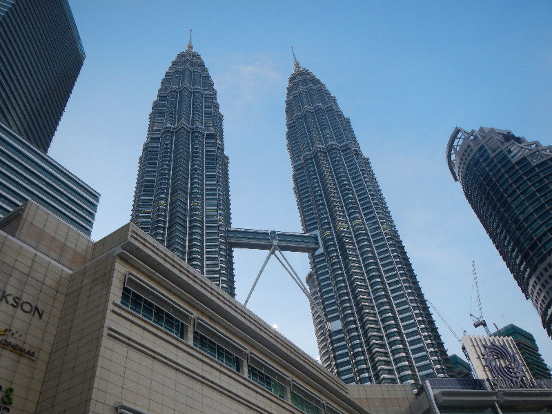 A Glimpse of the Petronas Towers