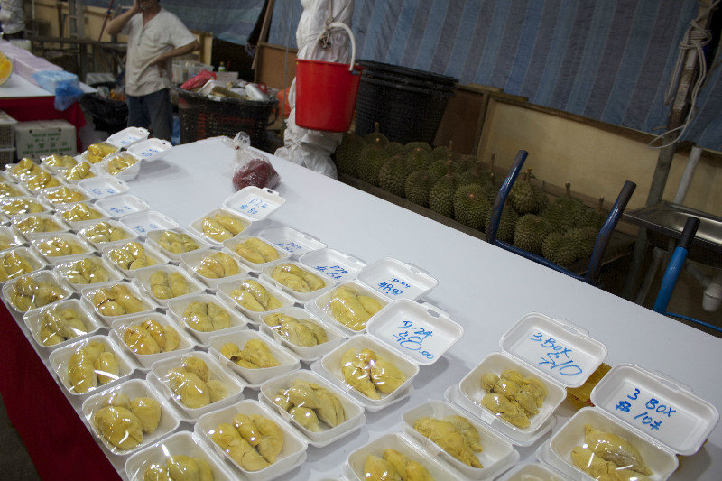 Prepackaged Durians