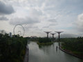 Singapore Flyer and Gardens By The Bay