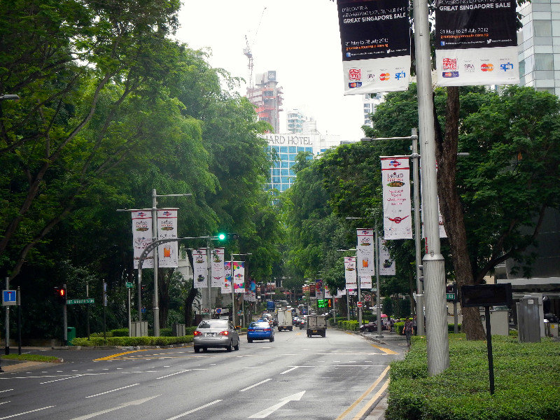 Approaching Orchard Road