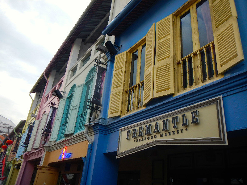 The Colourful Shophouses of Clarke Quay