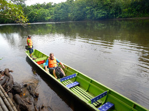 Taking The Motorized Longboat To Ulu Temburong National Park!