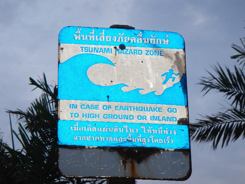 The Tsunami wiped out most of the island.
