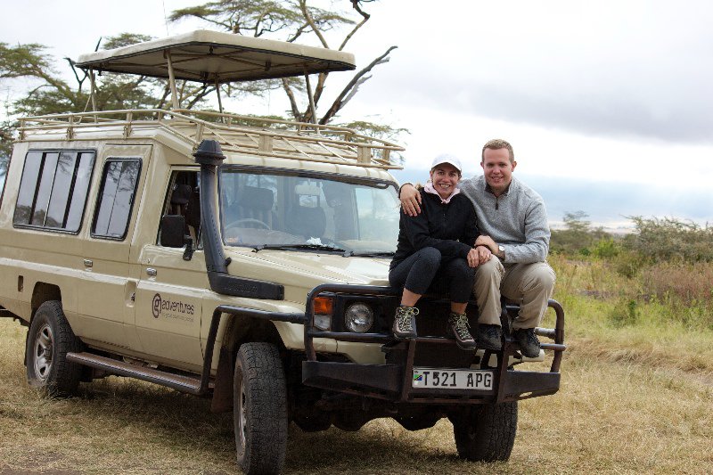 Our swanky safari transportation!