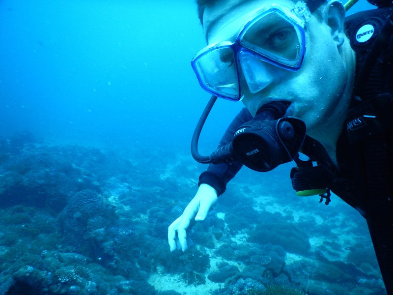 Mike's Underwater Selfie