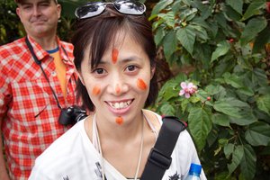 Mayumi wearing Zanzibar Lipstick