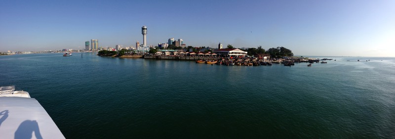 View of Dar from the ferry