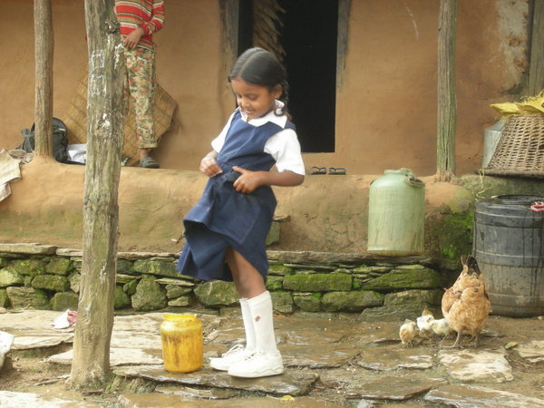 Bandipur School girl..