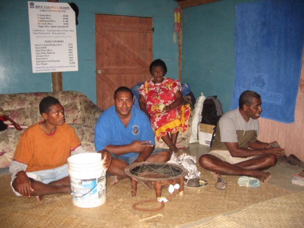 Villagers at the Cava Fund Raiser