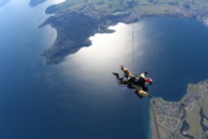 Free falling Over Taupo