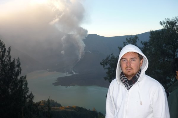 James and the volcano