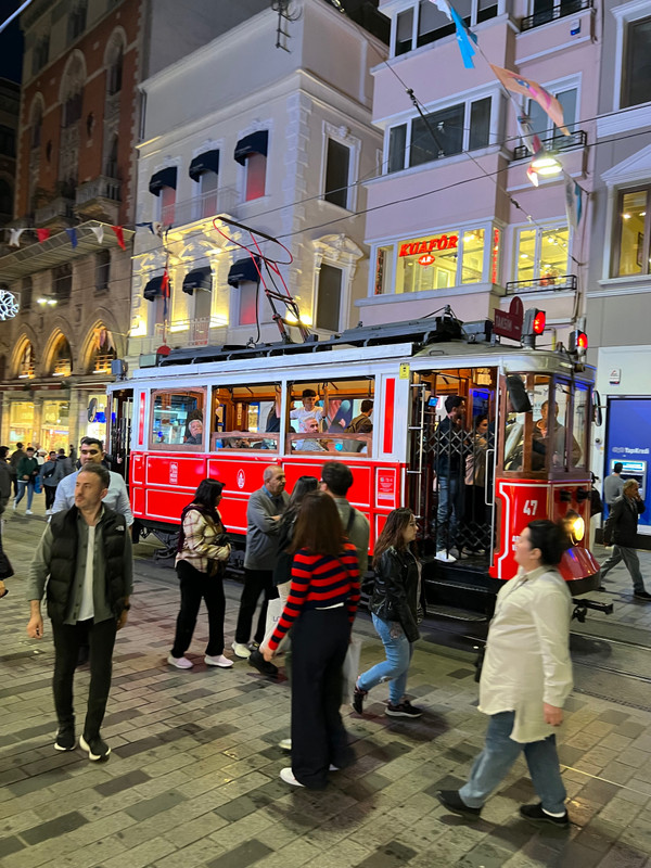The Istanbul trolley