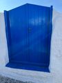 Blue doors of Oia