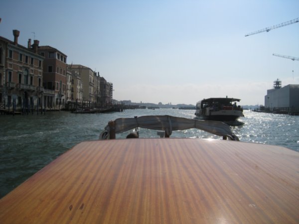 Boat Trip up Grand Canal
