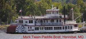 Mark Twain Paddle Boat